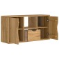 vidaXL TV-Schrank mit Schublade ODDA 79x24x40 cm Massivholz Kiefer vidaXL TV-Schrank mit Schublade ODDA 79x24x40 cm Massivholz Kiefer