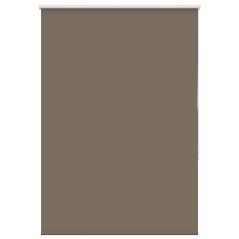 vidaXL Verdunkelungsrollo Kaffeebraun 100x175cm Stoffbreite 95,7cm