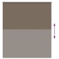 vidaXL Verdunkelungsrollo Kaffeebraun 130x130cm Stoffbreite 126,6cm vidaXL Verdunkelungsrollo Kaffeebraun 130x130cm Stoffbreite 126,6cm