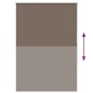 vidaXL Verdunkelungsrollo Kaffeebraun 110x175 cm Stoffbreite 105,7 cm vidaXL Verdunkelungsrollo Kaffeebraun 110x175 cm Stoffbreite 105,7 cm