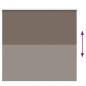 vidaXL Verdunkelungsrollo Kaffeebraun 160x130cm Stoffbreite 156,6cm vidaXL Verdunkelungsrollo Kaffeebraun 160x130cm Stoffbreite 156,6cm