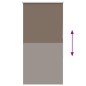 vidaXL Verdunkelungsrollo Kaffeebraun 65x130cm Stoffbreite 60,7 cm vidaXL Verdunkelungsrollo Kaffeebraun 65x130cm Stoffbreite 60,7 cm