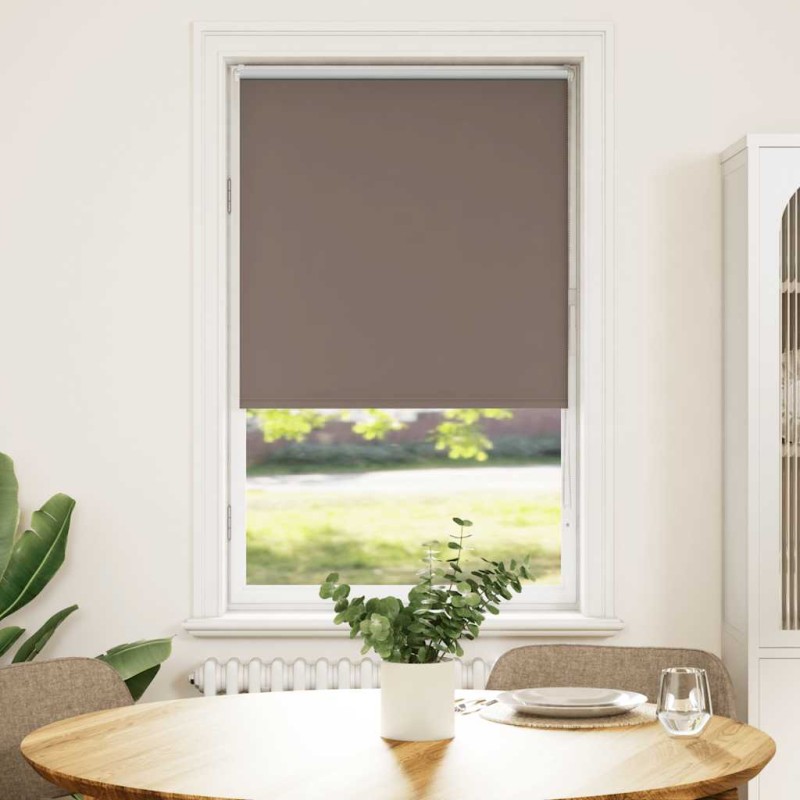 vidaXL Verdunkelungsrollo Kaffeebraun 70x175cm Stoffbreite 65,7 cm vidaXL Verdunkelungsrollo Kaffeebraun 70x175cm Stoffbreite 65,7 cm