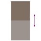 vidaXL Verdunkelungsrollo Kaffeebraun 70x175cm Stoffbreite 65,7 cm vidaXL Verdunkelungsrollo Kaffeebraun 70x175cm Stoffbreite 65,7 cm