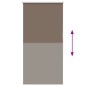 vidaXL Verdunkelungsrollo Kaffeebraun 75x130cm Stoffbreite 70,7 cm vidaXL Verdunkelungsrollo Kaffeebraun 75x130cm Stoffbreite 70,7 cm