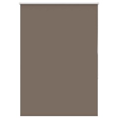 vidaXL Verdunkelungsrollo Kaffeebraun 105x150 cm Stoffbreite 100,7 cm