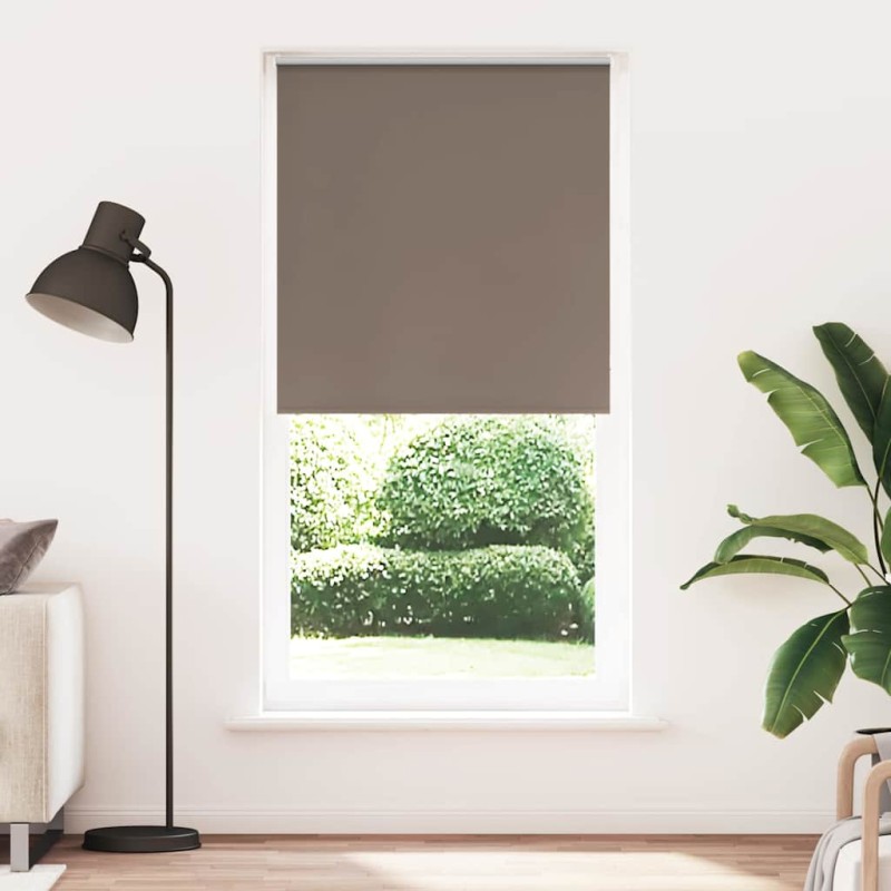 vidaXL Verdunkelungsrollo Kaffeebraun 115x230 cm Stoffbreite 110,7 cm vidaXL Verdunkelungsrollo Kaffeebraun 115x230 cm Stoffbreite 110,7 cm