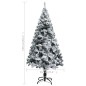 Künstlicher Weihnachtsbaum mit LEDs & Kugeln Grün 150 cm PVC Künstlicher Weihnachtsbaum mit LEDs & Kugeln Grün 150 cm PVC