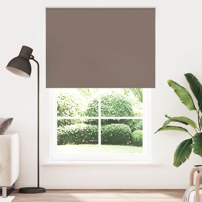 vidaXL Verdunkelungsrollo Kaffeebraun 155x230cm Stoffbreite 151,6cm vidaXL Verdunkelungsrollo Kaffeebraun 155x230cm Stoffbreite 151,6cm