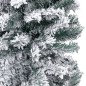 Künstlicher Weihnachtsbaum Schlank mit LEDs & Kugeln Grün 210cm Künstlicher Weihnachtsbaum Schlank mit LEDs & Kugeln Grün 210cm