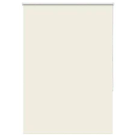 vidaXL Verdunkelungsrollo Cremeweiß 110x150cm Stoffbreite 105,7cm