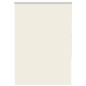 vidaXL Verdunkelungsrollo Cremeweiß 110x150cm Stoffbreite 105,7cm vidaXL Verdunkelungsrollo Cremeweiß 110x150cm Stoffbreite 105,7cm