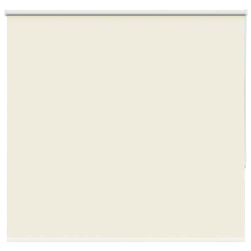 vidaXL Verdunkelungsrollo Cremeweiß 155x150cm Stoffbreite 151,6cm vidaXL Verdunkelungsrollo Cremeweiß 155x150cm Stoffbreite 151,6cm
