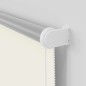 vidaXL Verdunkelungsrollo Cremeweiß 155x150cm Stoffbreite 151,6cm vidaXL Verdunkelungsrollo Cremeweiß 155x150cm Stoffbreite 151,6cm