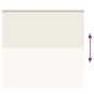 vidaXL Verdunkelungsrollo Cremeweiß 155x130cm Stoffbreite 151,6cm vidaXL Verdunkelungsrollo Cremeweiß 155x130cm Stoffbreite 151,6cm
