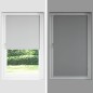 vidaXL Verdunkelungsrollo Cremeweiß 50x210cm Stoffbreite 45,7 cm vidaXL Verdunkelungsrollo Cremeweiß 50x210cm Stoffbreite 45,7 cm