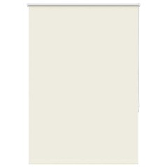vidaXL Verdunkelungsrollo Cremeweiß 115x130cm Stoffbreite 110,7cm