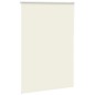 vidaXL Verdunkelungsrollo Cremeweiß 115x130cm Stoffbreite 110,7cm vidaXL Verdunkelungsrollo Cremeweiß 115x130cm Stoffbreite 110,7cm