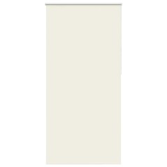 vidaXL Verdunkelungsrollo Cremeweiß 115x210cm Stoffbreite 110,7cm