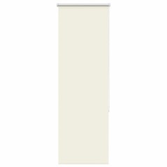 vidaXL Verdunkelungsrollo Cremeweiß 55x175cm Stoffbreite 50,7 cm