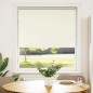 vidaXL Verdunkelungsrollo Cremeweiß 95x175cm Stoffbreite 90,7 cm vidaXL Verdunkelungsrollo Cremeweiß 95x175cm Stoffbreite 90,7 cm