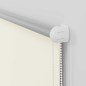 vidaXL Verdunkelungsrollo Cremeweiß 95x175cm Stoffbreite 90,7 cm vidaXL Verdunkelungsrollo Cremeweiß 95x175cm Stoffbreite 90,7 cm