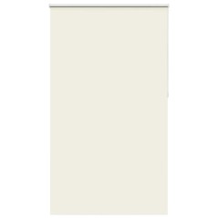 vidaXL Verdunkelungsrollo Cremeweiß 140x230cm Stoffbreite 136,6cm