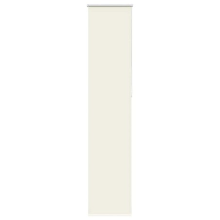 vidaXL Verdunkelungsrollo Cremeweiß 45x230cm Stoffbreite 40,7 cm