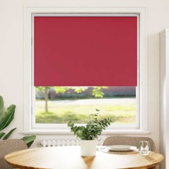 vidaXL Verdunkelungsrollo Rot 115x150cm Stoffbreite 110,7cm Polyester