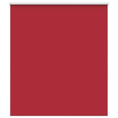 vidaXL Verdunkelungsrollo Rot 125x150cm Stoffbreite 121,6cm Polyester