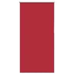 vidaXL Verdunkelungsrollo Rot 65x175 cm Stoffbreite 60,7 cm Polyester
