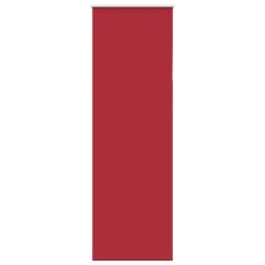 vidaXL Verdunkelungsrollo Rot 80x210 cm Stoffbreite 75,7 cm Polyester