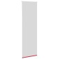 vidaXL Verdunkelungsrollo Rot 80x210 cm Stoffbreite 75,7 cm Polyester vidaXL Verdunkelungsrollo Rot 80x210 cm Stoffbreite 75,7 cm Polyester