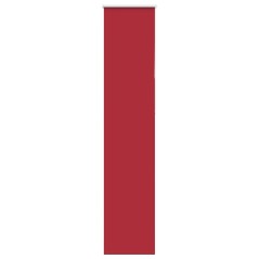 vidaXL Verdunkelungsrollo Rot 40x210 cm Stoffbreite 35,7 cm Polyester
