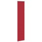 vidaXL Verdunkelungsrollo Rot 40x210 cm Stoffbreite 35,7 cm Polyester vidaXL Verdunkelungsrollo Rot 40x210 cm Stoffbreite 35,7 cm Polyester