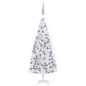 Künstlicher Weihnachtsbaum mit LEDs & Kugeln 500 cm Weiß Künstlicher Weihnachtsbaum mit LEDs & Kugeln 500 cm Weiß