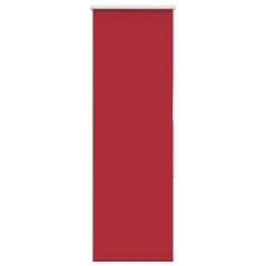 vidaXL Verdunkelungsrollo Rot 55x130 cm Stoffbreite 50,7 cm Polyester