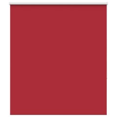 vidaXL Verdunkelungsrollo Rot 140x130cm Stoffbreite 136,6cm Polyester