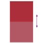 vidaXL Verdunkelungsrollo Rot 140x230cm Stoffbreite 136,6cm Polyester vidaXL Verdunkelungsrollo Rot 140x230cm Stoffbreite 136,6cm Polyester