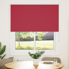 vidaXL Verdunkelungsrollo Rot 135x175cm Stoffbreite 131,6cm Polyester