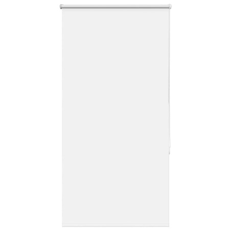 vidaXL Verdunkelungsrollo Weiß 85x130cm Stoffbreite 80,7 cm Polyester