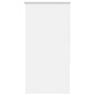 vidaXL Verdunkelungsrollo Weiß 85x130cm Stoffbreite 80,7 cm Polyester vidaXL Verdunkelungsrollo Weiß 85x130cm Stoffbreite 80,7 cm Polyester