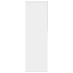 vidaXL Verdunkelungsrollo Weiß 80x230cm Stoffbreite 75,7 cm Polyester