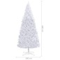 Künstlicher Weihnachtsbaum mit LEDs & Kugeln 400 cm Weiß Künstlicher Weihnachtsbaum mit LEDs & Kugeln 400 cm Weiß