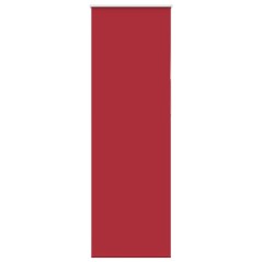 vidaXL Verdunkelungsrollo Rot 85x230 cm Stoffbreite 80,7 cm Polyester