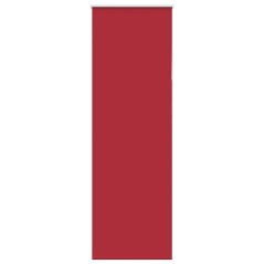 vidaXL Verdunkelungsrollo Rot 75x230 cm Stoffbreite 70,7 cm Polyester