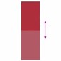 vidaXL Verdunkelungsrollo Rot 75x230 cm Stoffbreite 70,7 cm Polyester vidaXL Verdunkelungsrollo Rot 75x230 cm Stoffbreite 70,7 cm Polyester