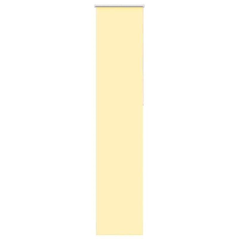 vidaXL Verdunkelungsrollo Gelb 40x210 cm Stoffbreite 35,7 cm Polyester vidaXL Verdunkelungsrollo Gelb 40x210 cm Stoffbreite 35,7 cm Polyester