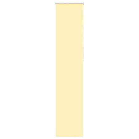 vidaXL Verdunkelungsrollo Gelb 40x210 cm Stoffbreite 35,7 cm Polyester