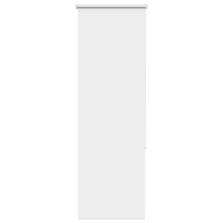 vidaXL Verdunkelungsrollo Weiß 40x130cm Stoffbreite 35,7 cm Polyester